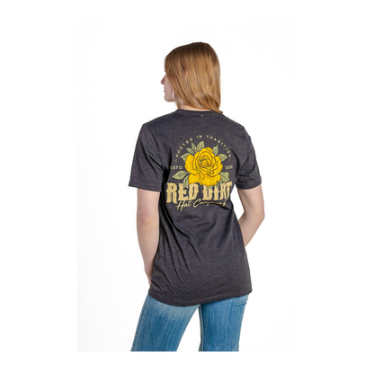 Red Dirt Hat Co Men's Dark Grey Back Graphic T-Shirt