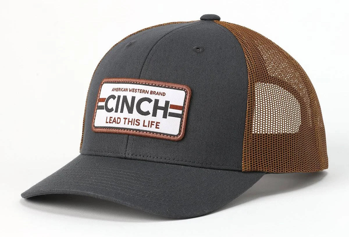 Cinch Men's FlexFit Logo Patch Ball Cap weis-western-wear