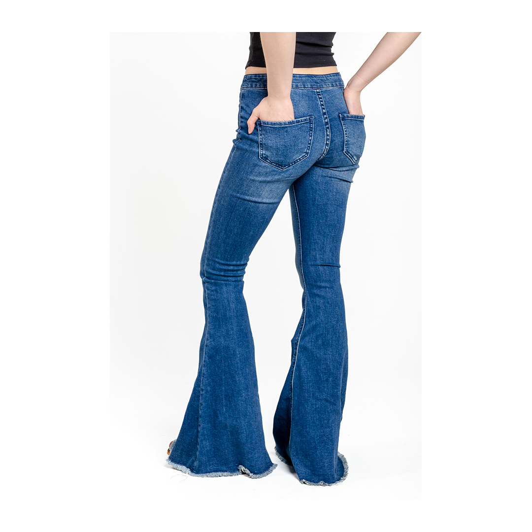 Rock & Roll Women’s Jeans Medium Wash Bell Bottoms