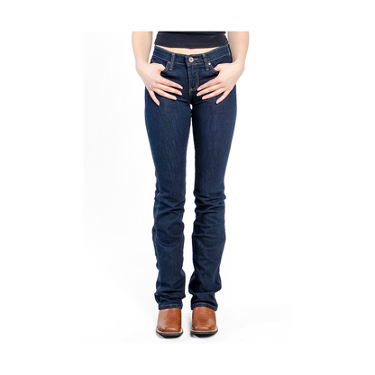 Wrangler Women's Jeans QBaby Mid-Rise