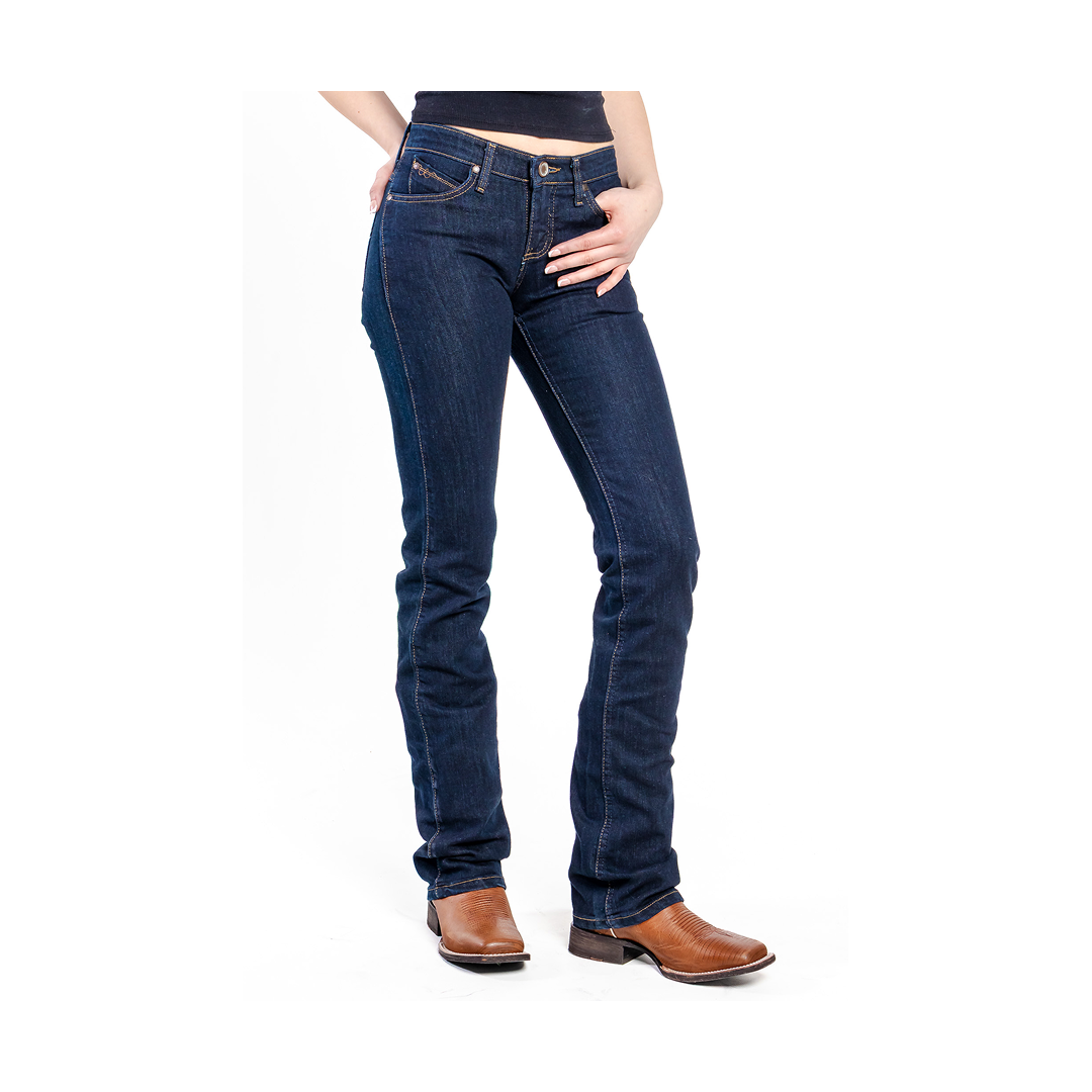 Wrangler Women's Jeans QBaby Mid-Rise