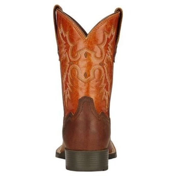Ariat Kid’s Cowboy Boots 8" Tombstone Wide Square Toe 10016227 - Ariat