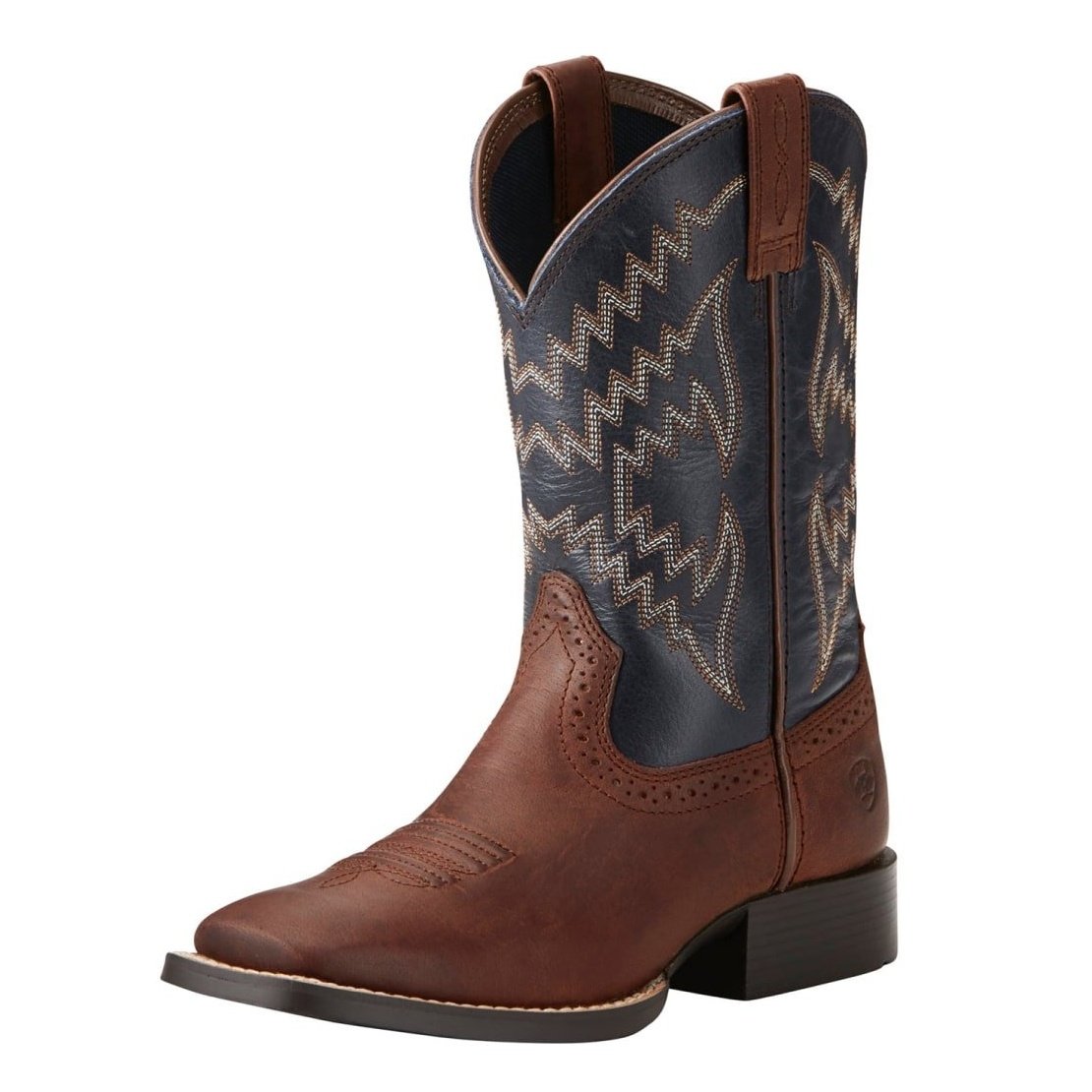 Ariat Kid’s Cowboy Boots 8" Tycoon Roper Heel 10021591 - Ariat