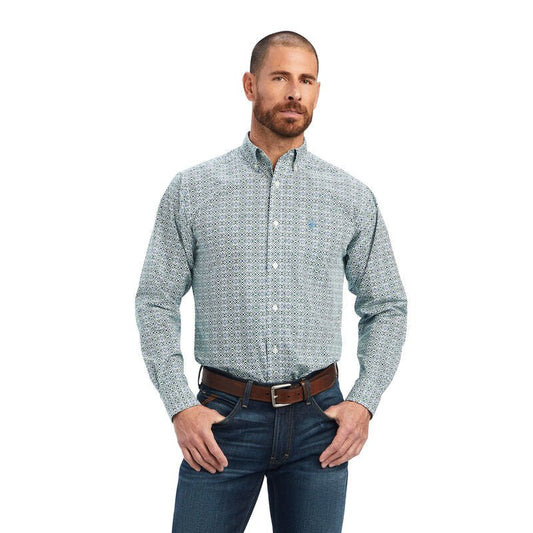 Ariat Men’s Berwick Fitted Long Sleeve Shirt 10041834 -Clearance