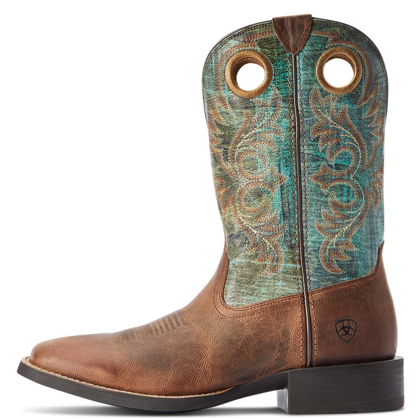 Ariat Men’s Cowboy Boots 12.5" Sport Rodeo Wide Square Toe 10042403
