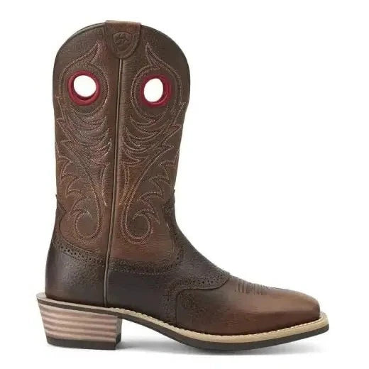 Ariat Men's Cowboy Boots 13" Square Toe Heritage Roughstock 10012788