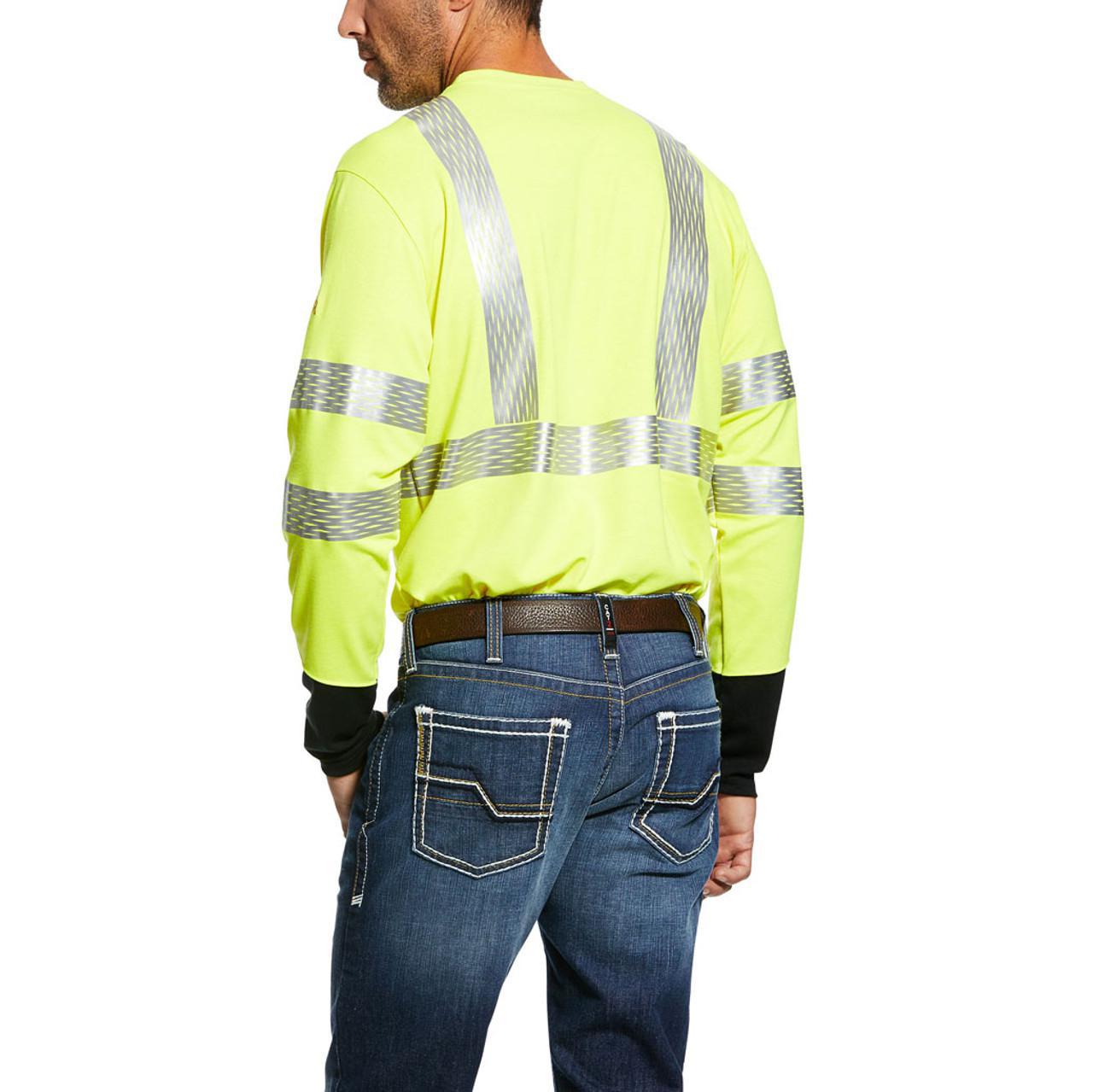 Ariat FR Hi-Vis LS T-Shirt Yellow 10025432