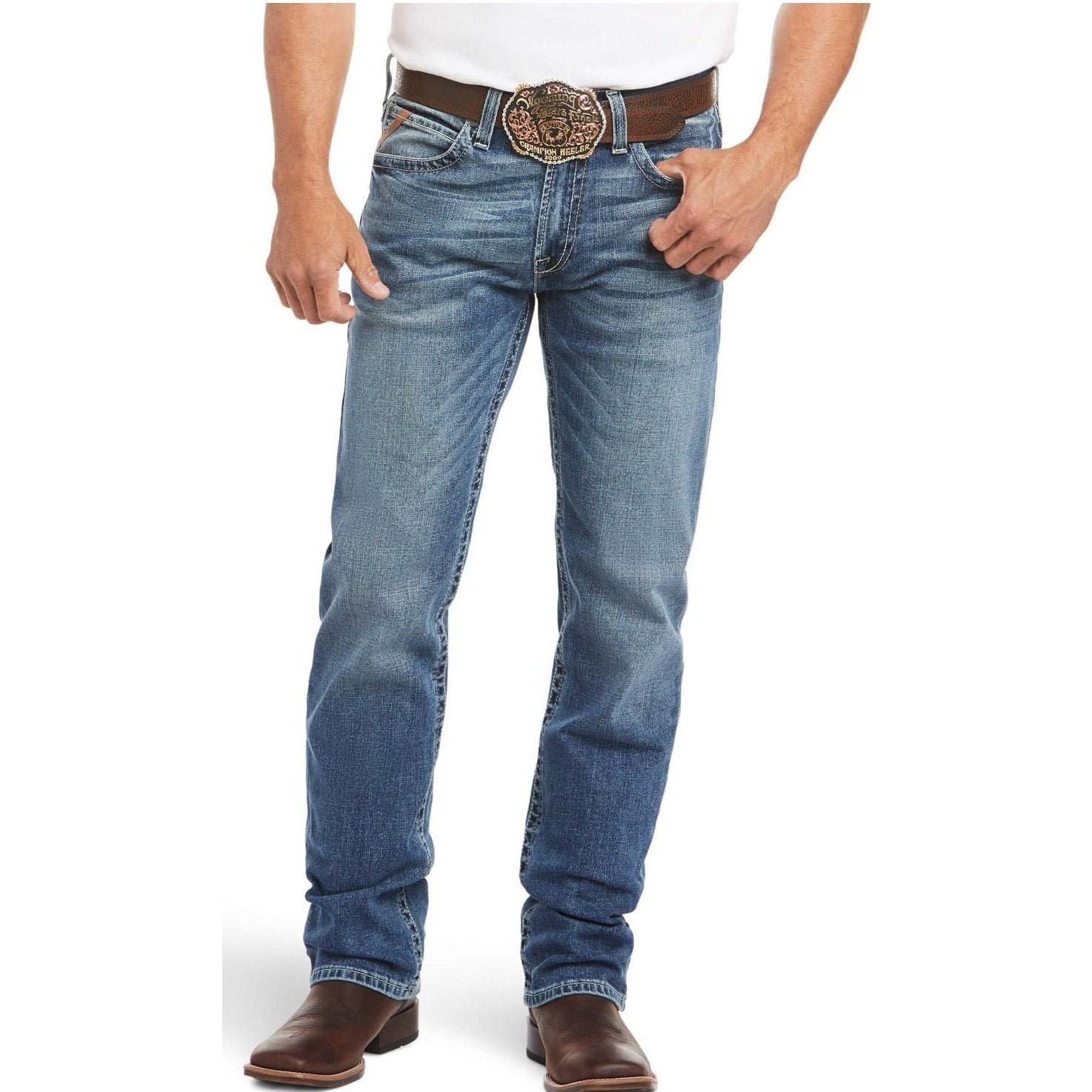 Ariat Men’s Jeans M2 Grayson Fargo Relaxed Fit Bootcut 10026664