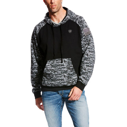 Ariat Men's Patriot Hoodie Black 10022683