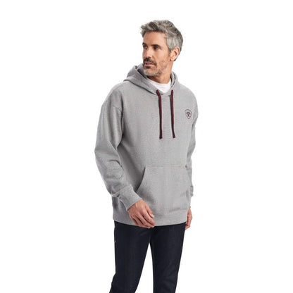 Ariat Men’s Pull Over Logo Hoodie 10040817-Clearance