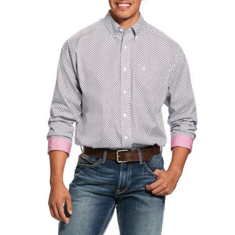 Ariat Men's Shirt Casual Classic Fit Long Sleeve Button Down 10030757 - Ariat