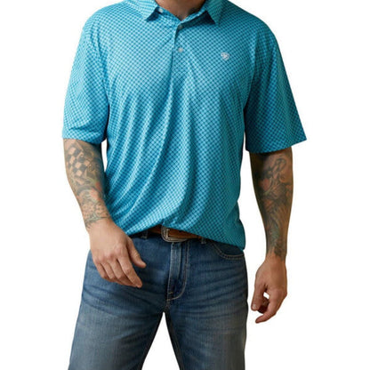 Ariat Men’s Shirt Casual Short Sleeve Polo / Golf Shirt 10043337 - Ariat