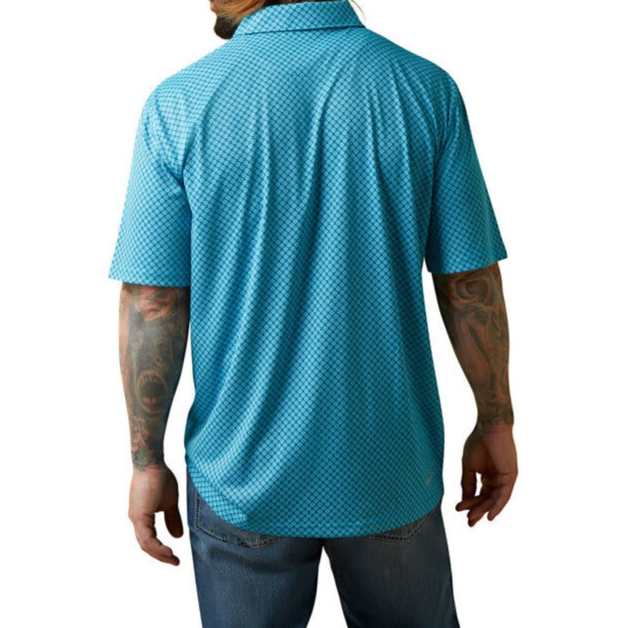 Ariat Men’s Shirt Casual Short Sleeve Polo / Golf Shirt 10043337 - Ariat