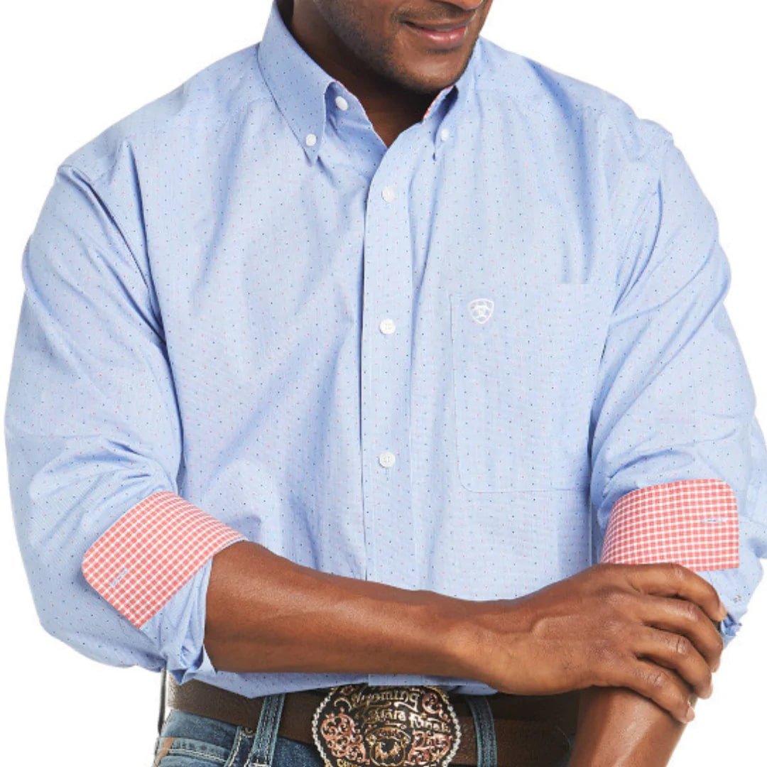 Ariat Men’s Shirt Classic Fit Long Sleeve Button Down 10035145 - Ariat