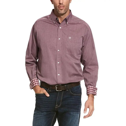 Ariat Men’s Shirt Wrinkle Free Button Up 10028356 - Ariat