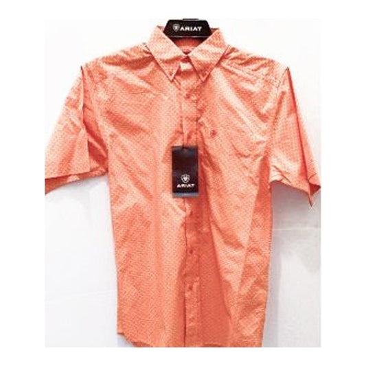 Ariat Men’s Shirt Short Sleeve Button Down 10028218 - Ariat