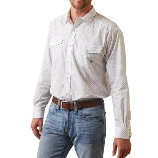 Ariat Men’s Shirt Western Classic Fit Snaps Kaine 10043864 -Clearance