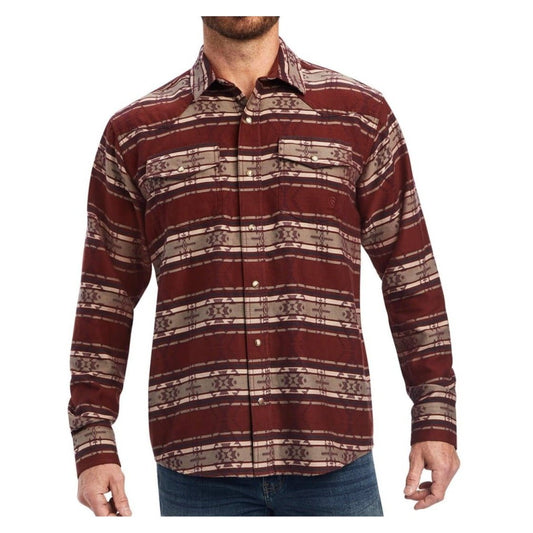 Ariat Men’s Shirt Western Slim Retro Fit Snaps 10041779