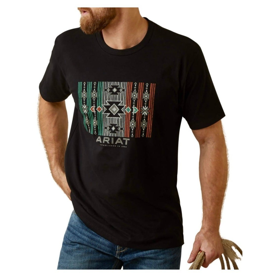 Ariat Men’s T-Shirt Casual Chihuahua Flag 10045276 - Ariat