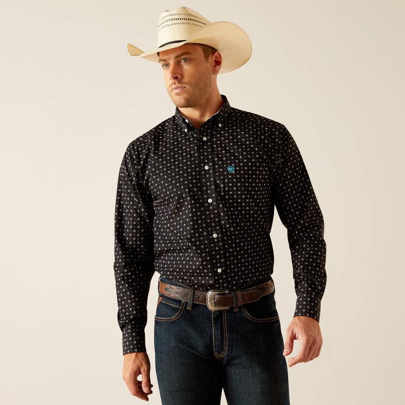 Ariat Men's Western Shirt Wrinkle Free Seth Classic Fit 10048411