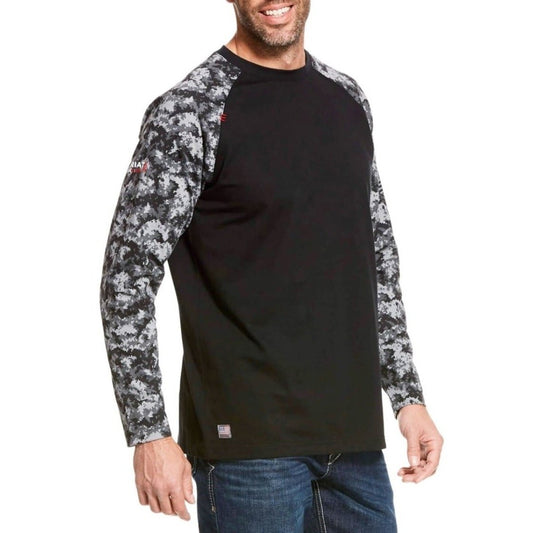 Ariat Men’s Work Shirt FR Flame Resistant Baseball Style 10027893 - Ariat