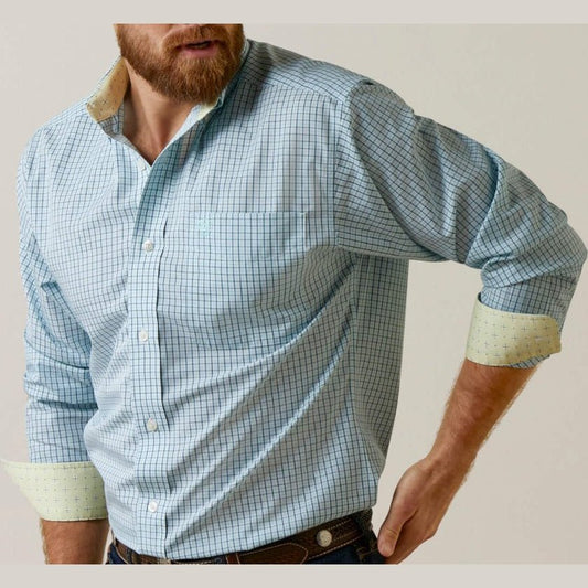 Ariat Men’s Wrinkle Free Coleman Classic Long Sleeve Shirt -Clearance