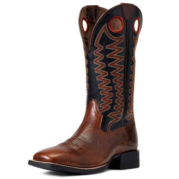 Ariat Western Men's Boot Sidepass Brown/Black 10040236 - CLEARANCE