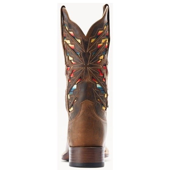 Ariat Women’s Cowgirl Boots 11" Laney Ventek Cooling Horseman Heel Wide Square Toe 10044444 - Ariat