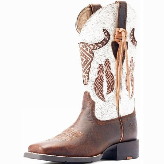 Ariat Women’s Cowgirl Boots 11" Round Up Southwest Stretchfit 10044434 - Ariat