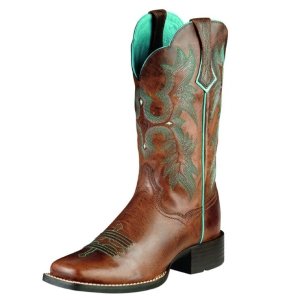 Ariat Women’s Cowgirl Boots Tombstone 11" Wide Square Toe 10008017 - Ariat