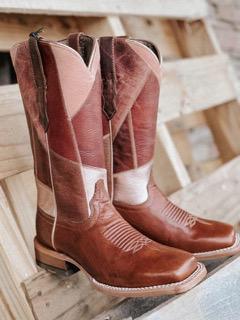Ariat Women's Frontier Patchwork Western Boot 10047049 - Ariat