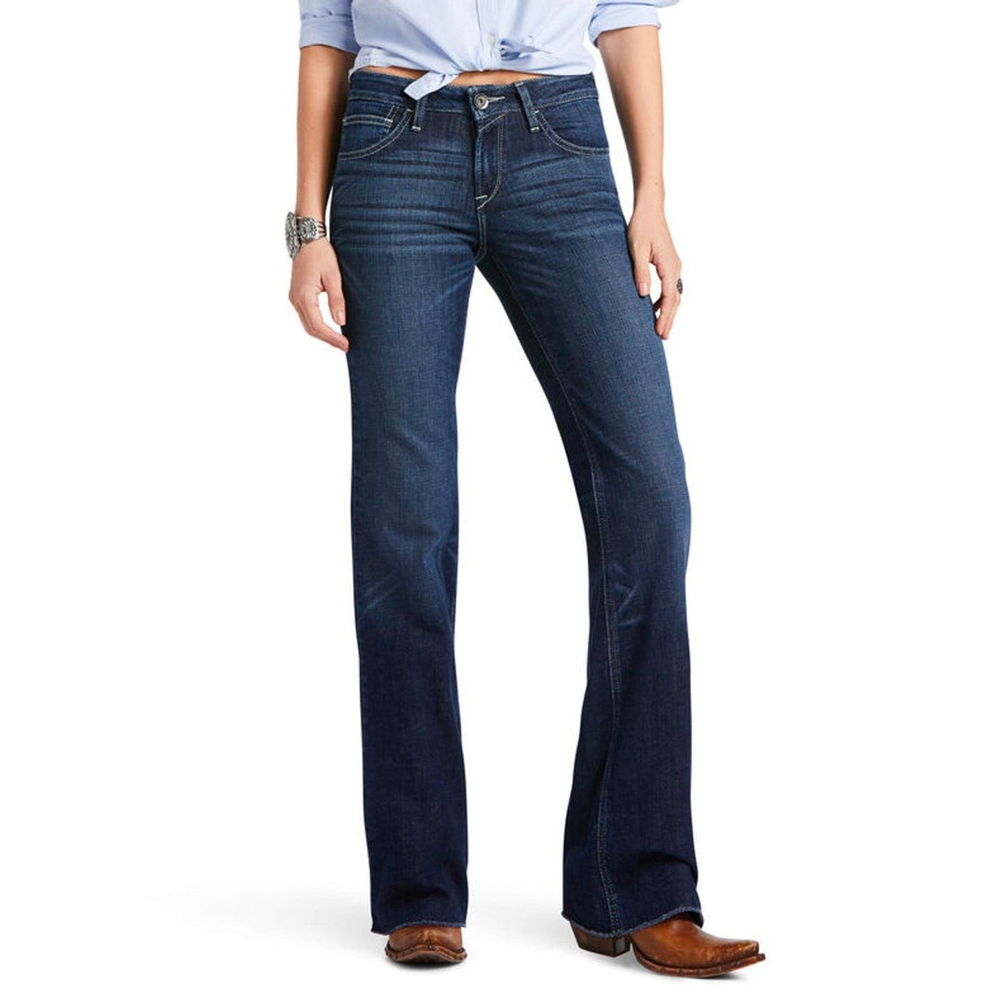 Ariat Women’s Jeans Perfect Rise Wide Leg Trouser 10039598 - Ariat