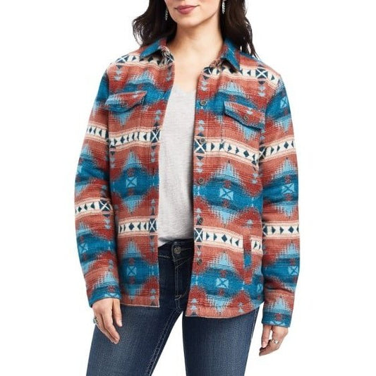 Ariat Women’s Shirt Jacket R.E.A.L Southwest Snaps CLEARANCE
