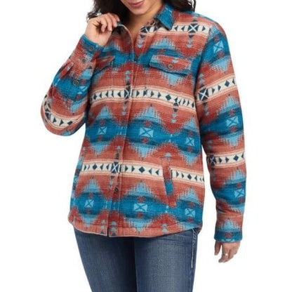 Ariat Women’s Shirt Jacket R.E.A.L Southwest Snaps CLEARANCE