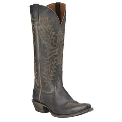 Ariat Women's Western Boots 14" Tall Revel Distressed Heel and Sole 10016328 - Clearance