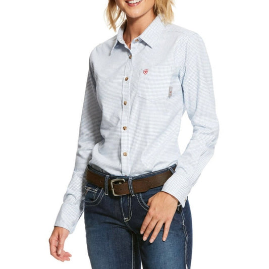 Ariat Women’s Work Shirt FR Flame Resistant CAT2 Heromsa Durastretch 10027950