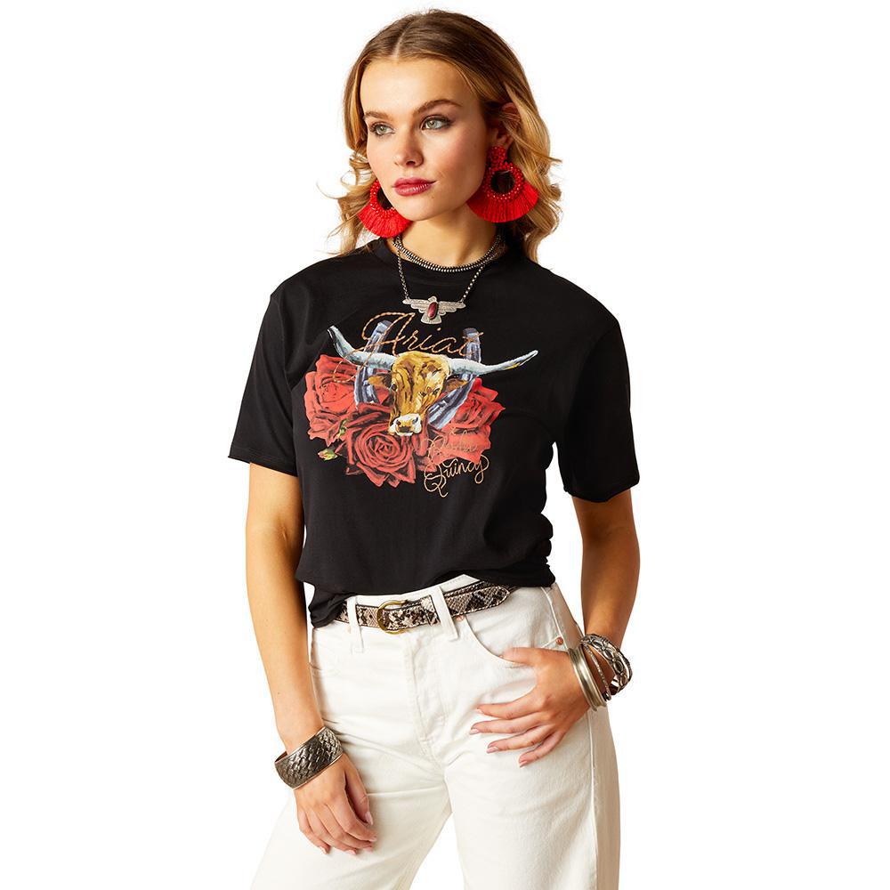 Ariat Women's X Rodeo Quincy Steer T-Shirt 10048670