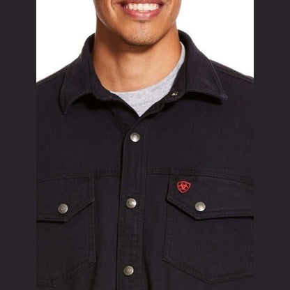 Ariat Work Men’s FR Flame Resistant Rig Shirt Jacket 10027926 - Ariat