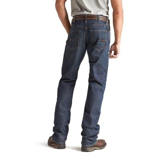 Ariat Work Men's FR Jeans M4 Stretch Low-Rise Boot Cut 10020812