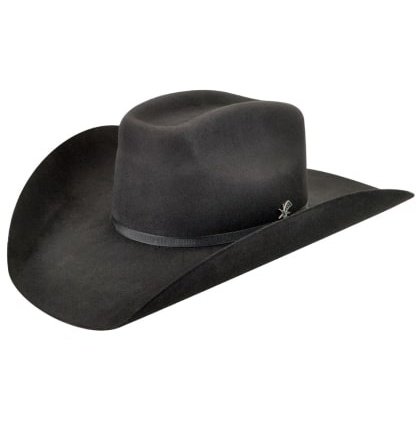 Bailey Cowboy Hats Murphy II Brick Long Oval Crown, 4-1/4 Brim