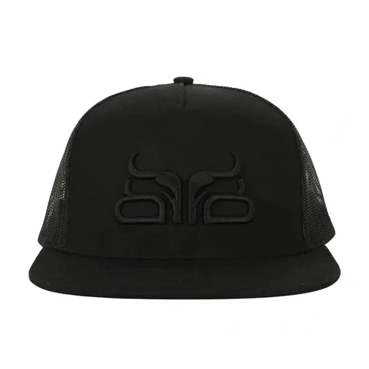 Baredown Brand Trucker Ball Cap 112 Black/Black - Baredown Brand