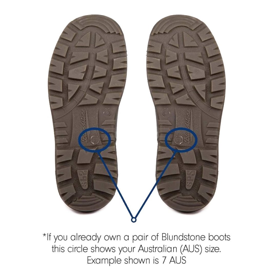 Blundstone Work Boots CSA Steel Toe 164 Crazy Horse Brown