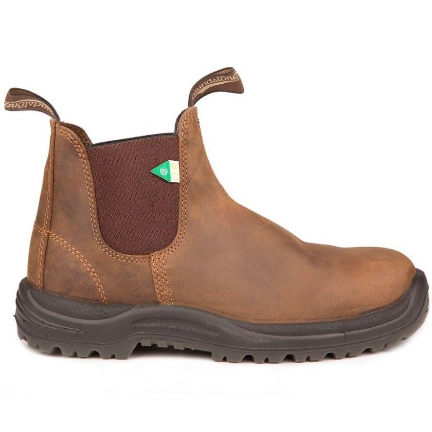Blundstone Work Boots CSA Steel Toe 164 Crazy Horse Brown