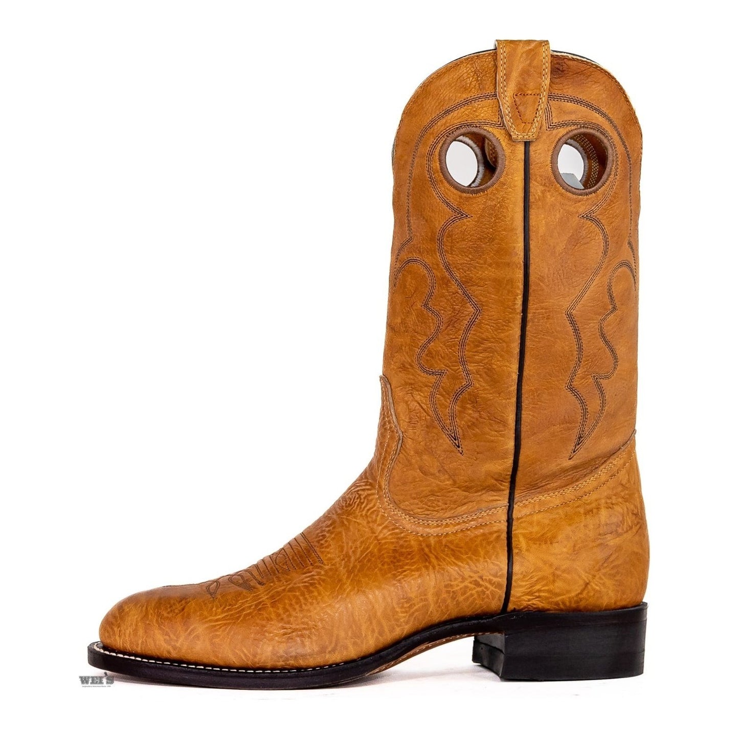 Boulet Men's Cowboy Boot 13" Cody Snyder Bullhide Roper Heel R Toe 0034
