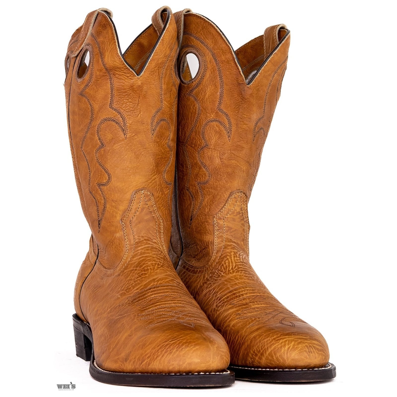 Boulet Men's Cowboy Boot 13" Cody Snyder Bullhide Roper Heel R Toe 0034