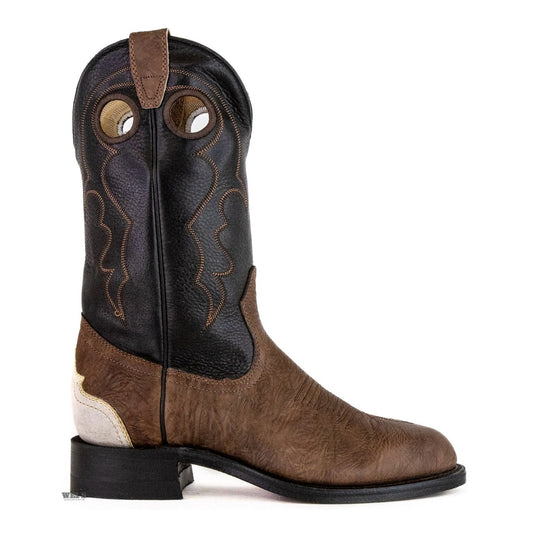 Boulet Men's Cowboy Boots 11" Cody Snyder Roper with Bullhide/Rawhide/Cowhide 8056