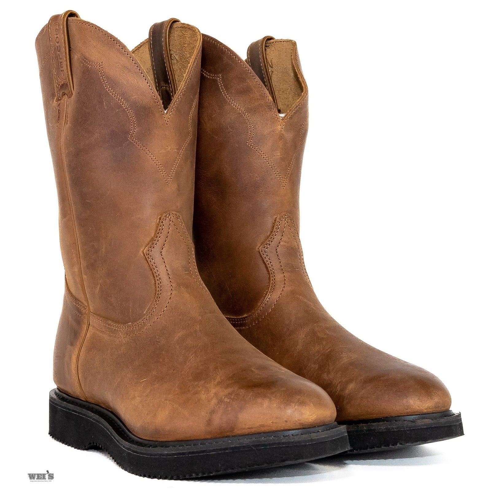 Crepe sole western boots best sale