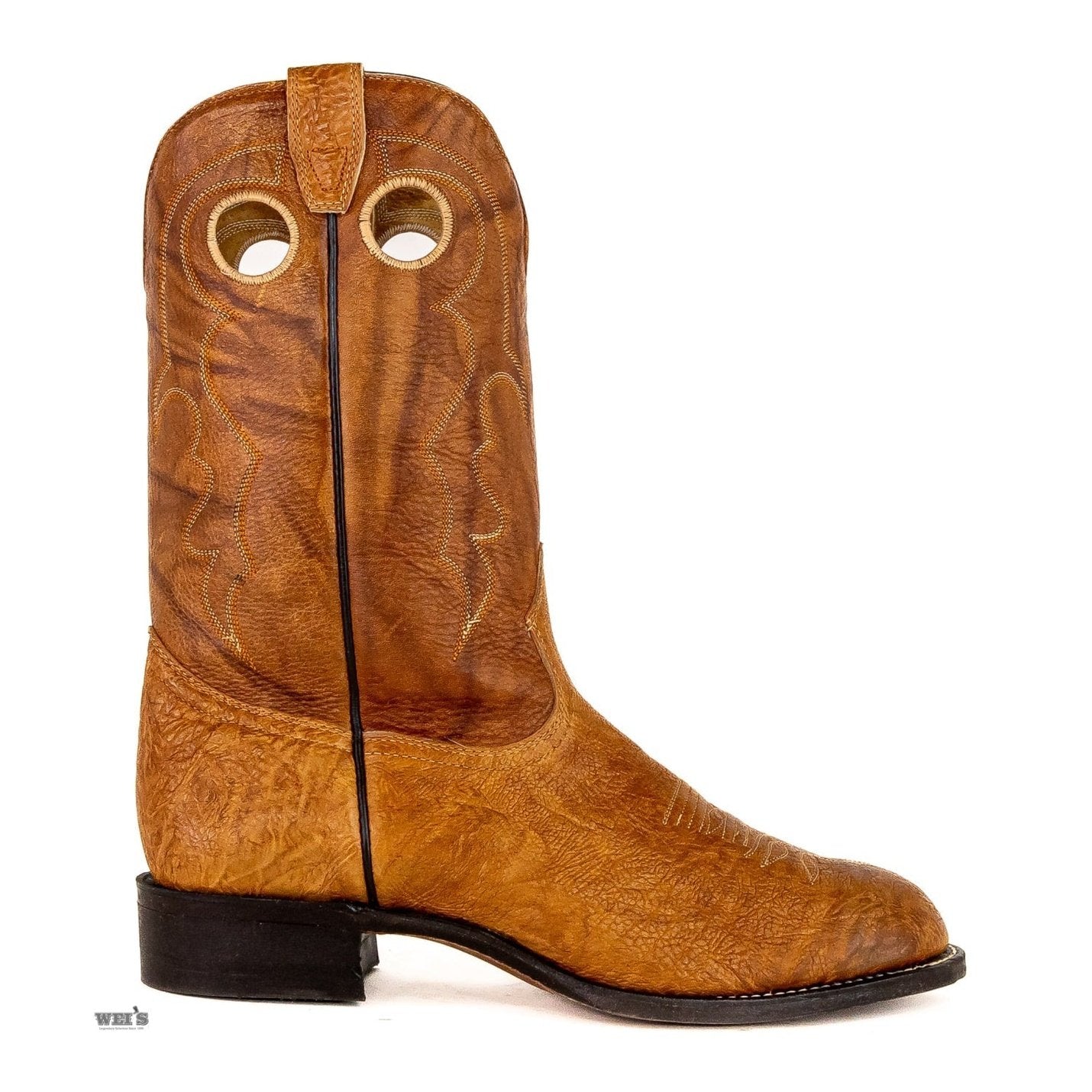 Boulet Men's Cowboy Boots 13" Cody Snyder Bullhide Roper Heel U Toe 9030