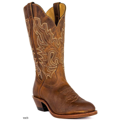 Boulet Men's Cowboy Boots Cowhide Cowboy Heel U Toe 7202
