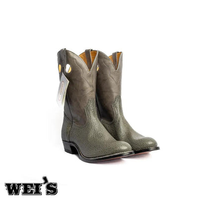 Boulet Men's Cowboy Boots Grey 5417-1 - CLEARANCE